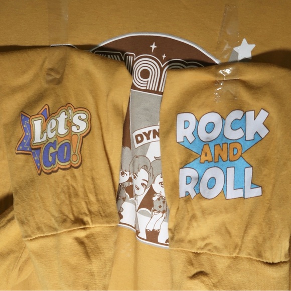 BTS TinyTan “Dynamite” Hot Topic Long Sleeve Tee - Picture 4 of 6